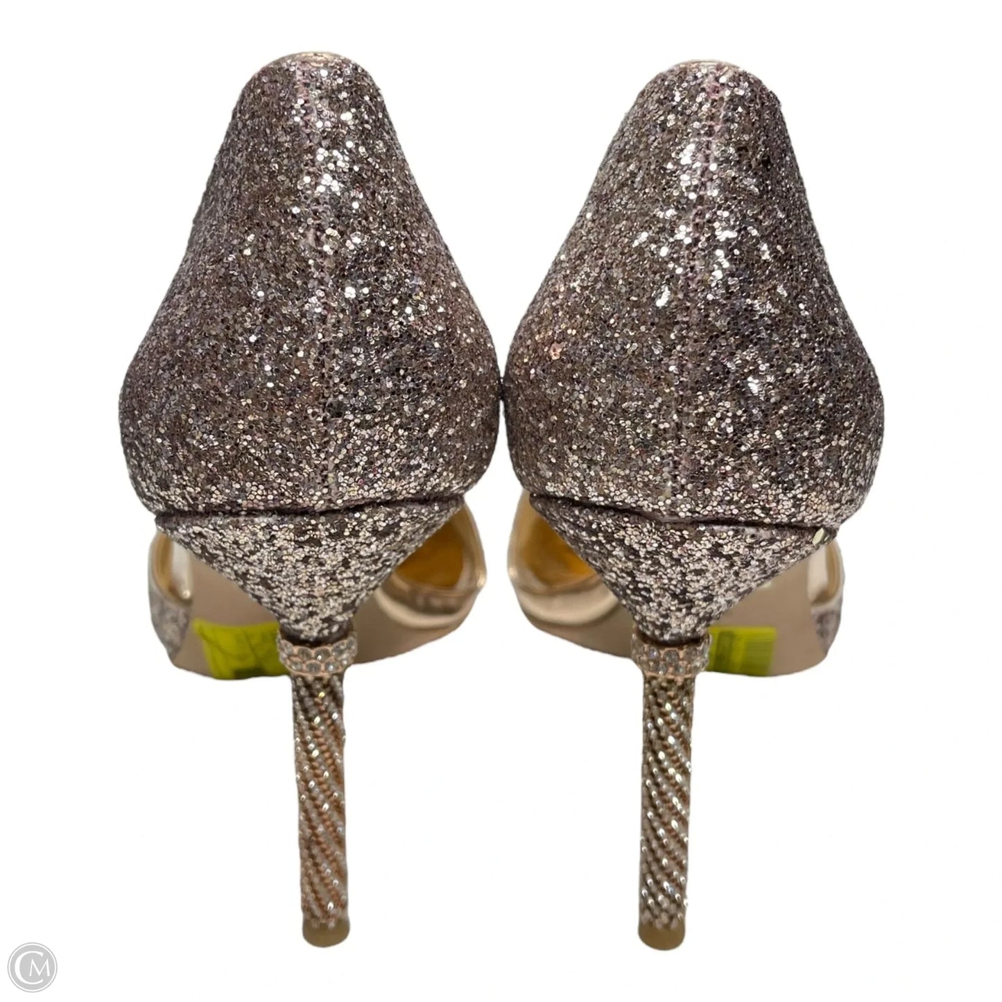 Shoes Heels Stiletto By Badgley Mischka In Rose Gold, Size: 7.5