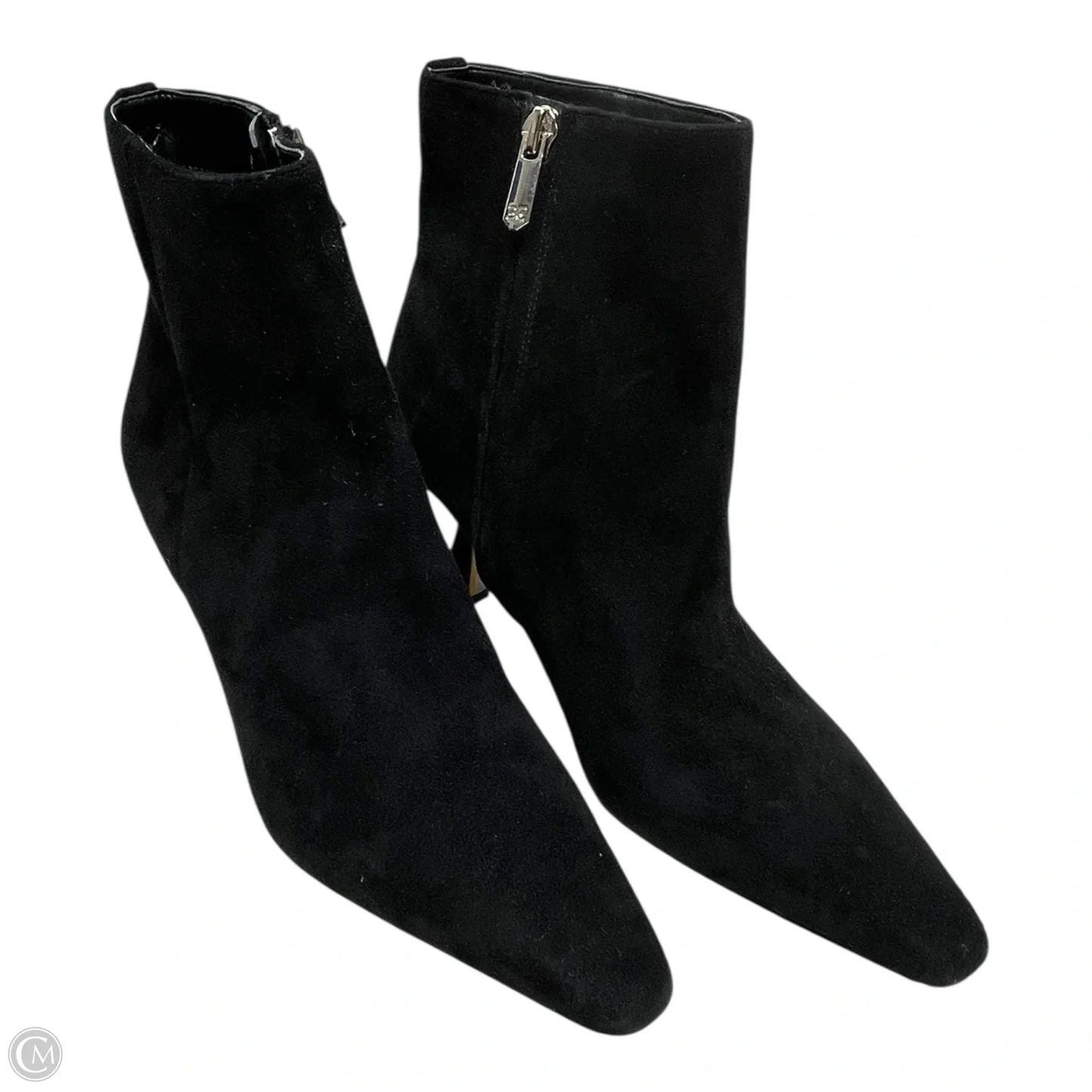 Boots Ankle Heels By Sam Edelman In Black, Size: 7