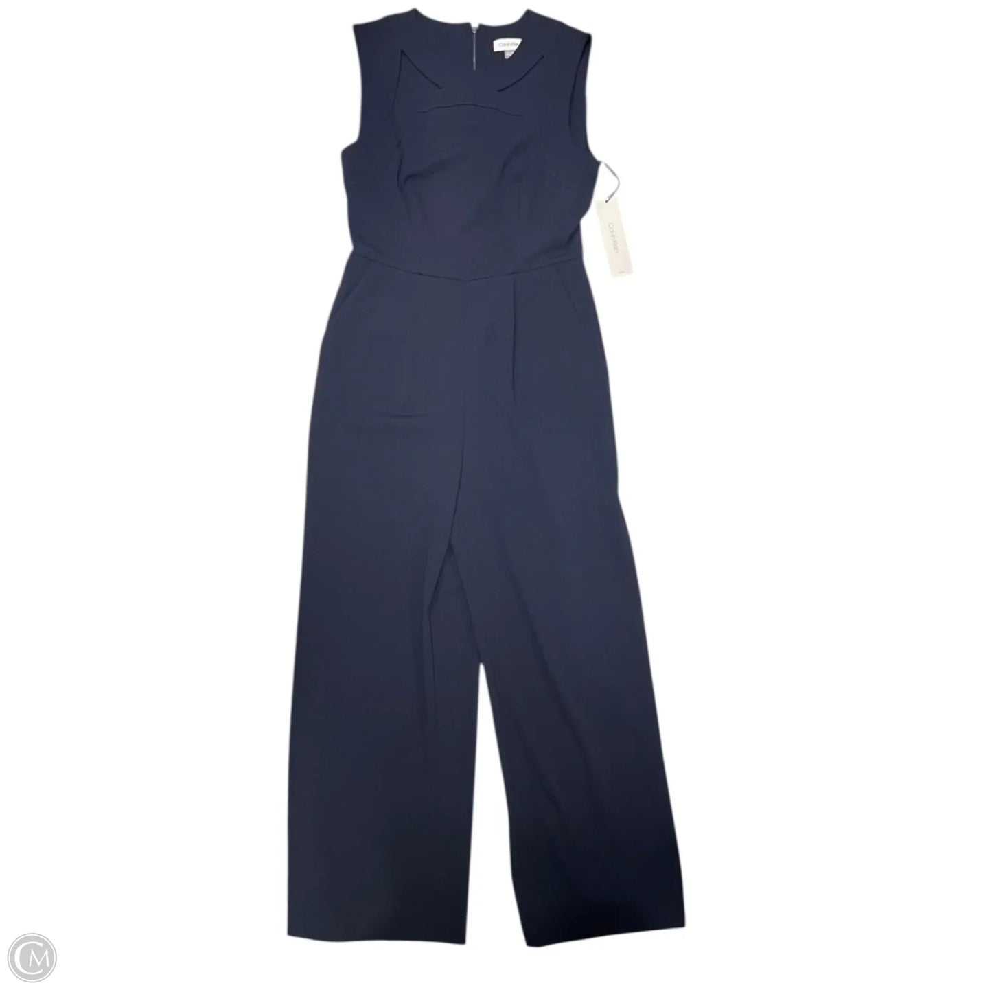 Jumpsuit By Calvin Klein In Navy, Size: 6
