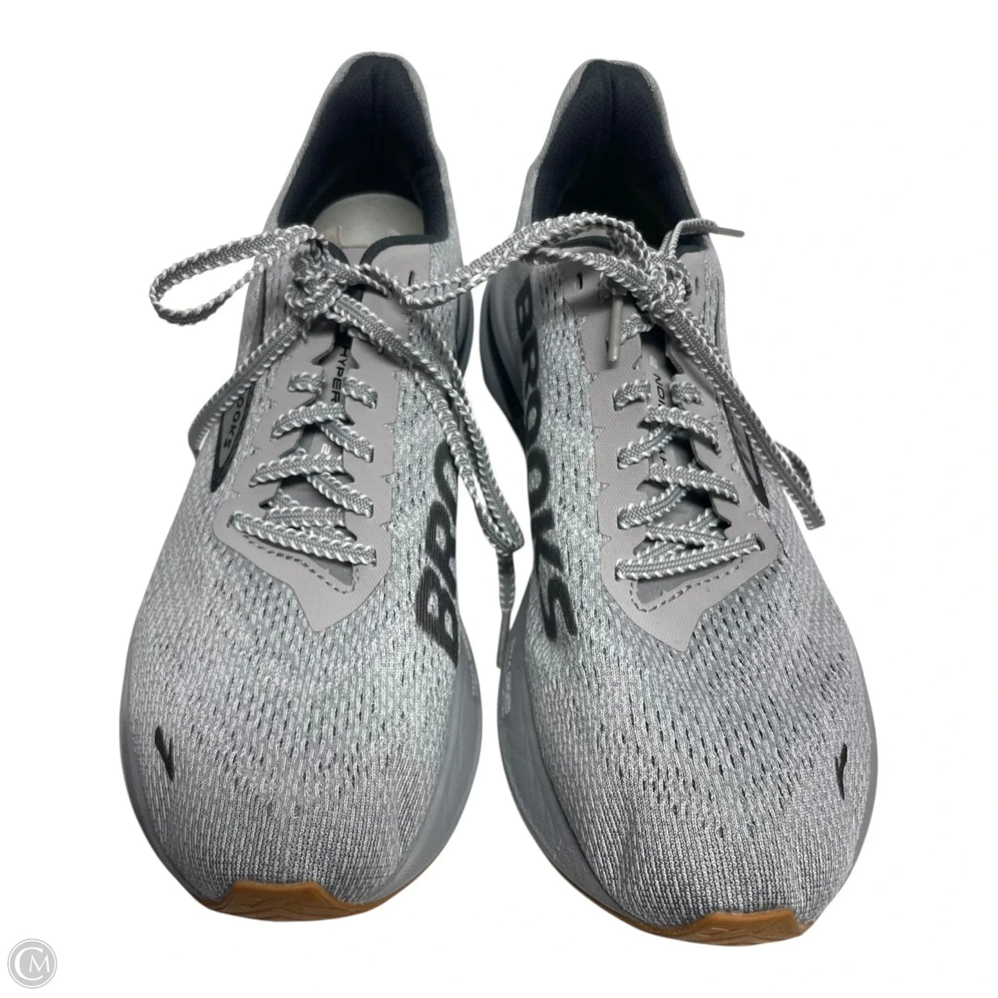 Shoes Athletic By Brooks In Grey, Size: 9.5