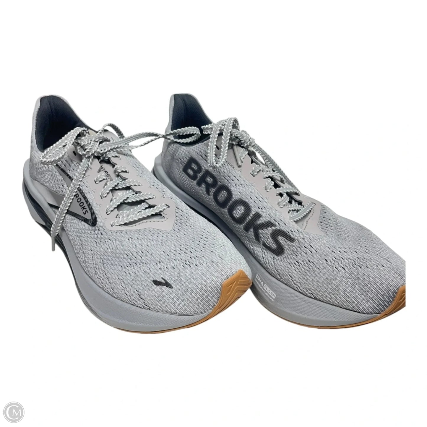 Shoes Athletic By Brooks In Grey, Size: 9.5