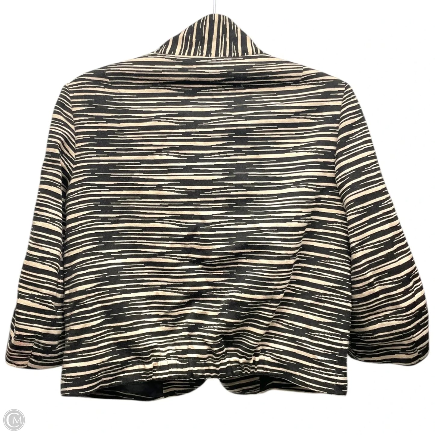 Blazer By Trina Turk In Black & Tan, Size: 6