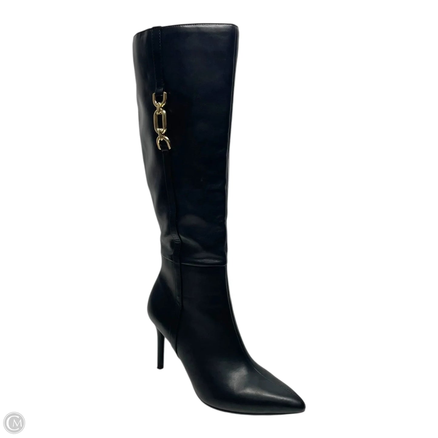 Boots Mid-calf Heels By Bcbgeneration In Black, Size: 8