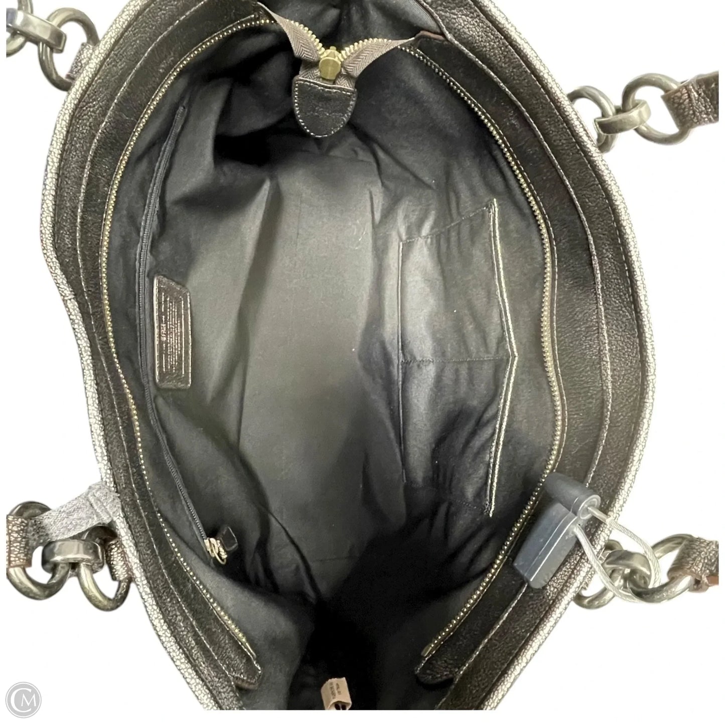 Tote Designer By Coach, Size: Large