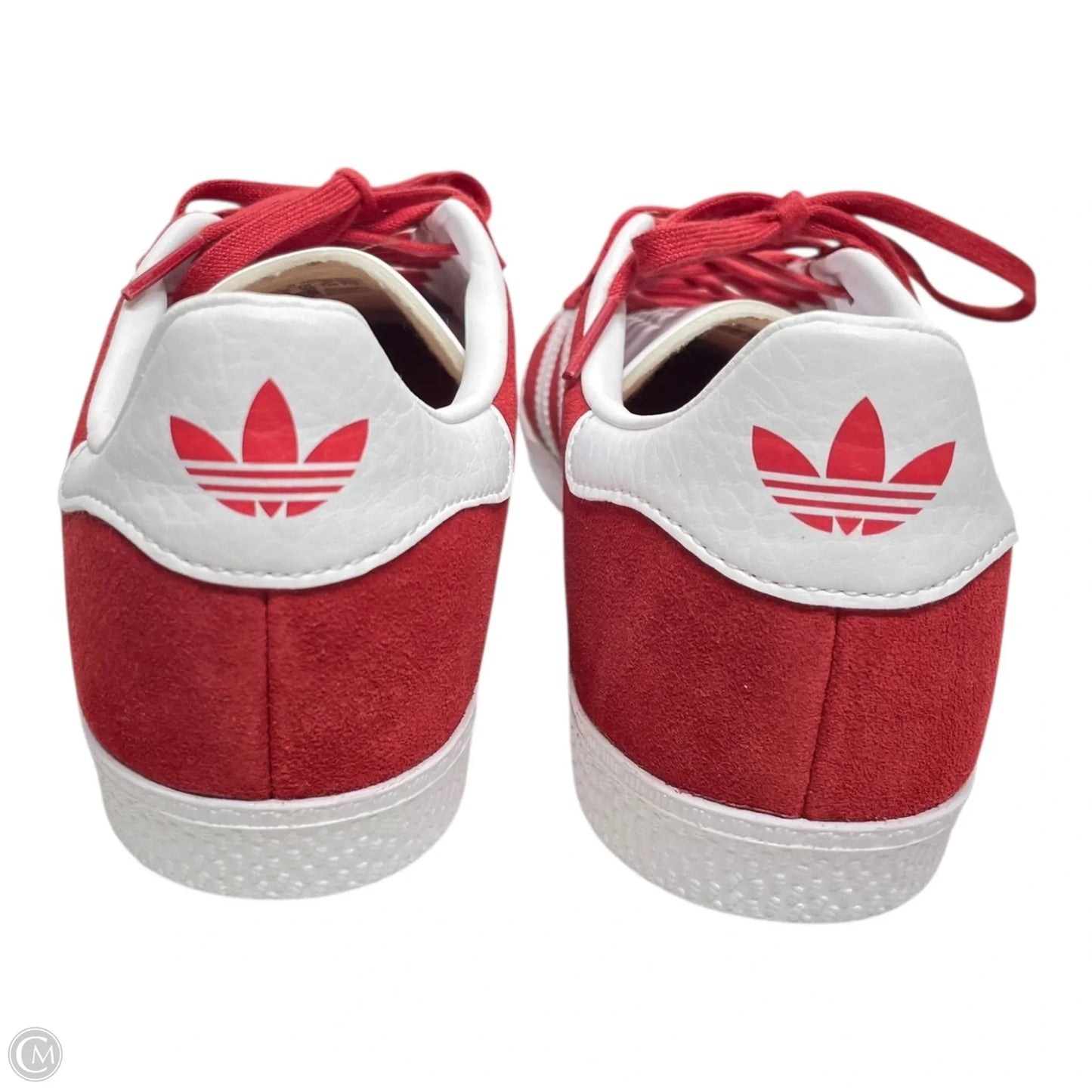 Shoes Sneakers By Adidas In Red & White, Size: 5.5