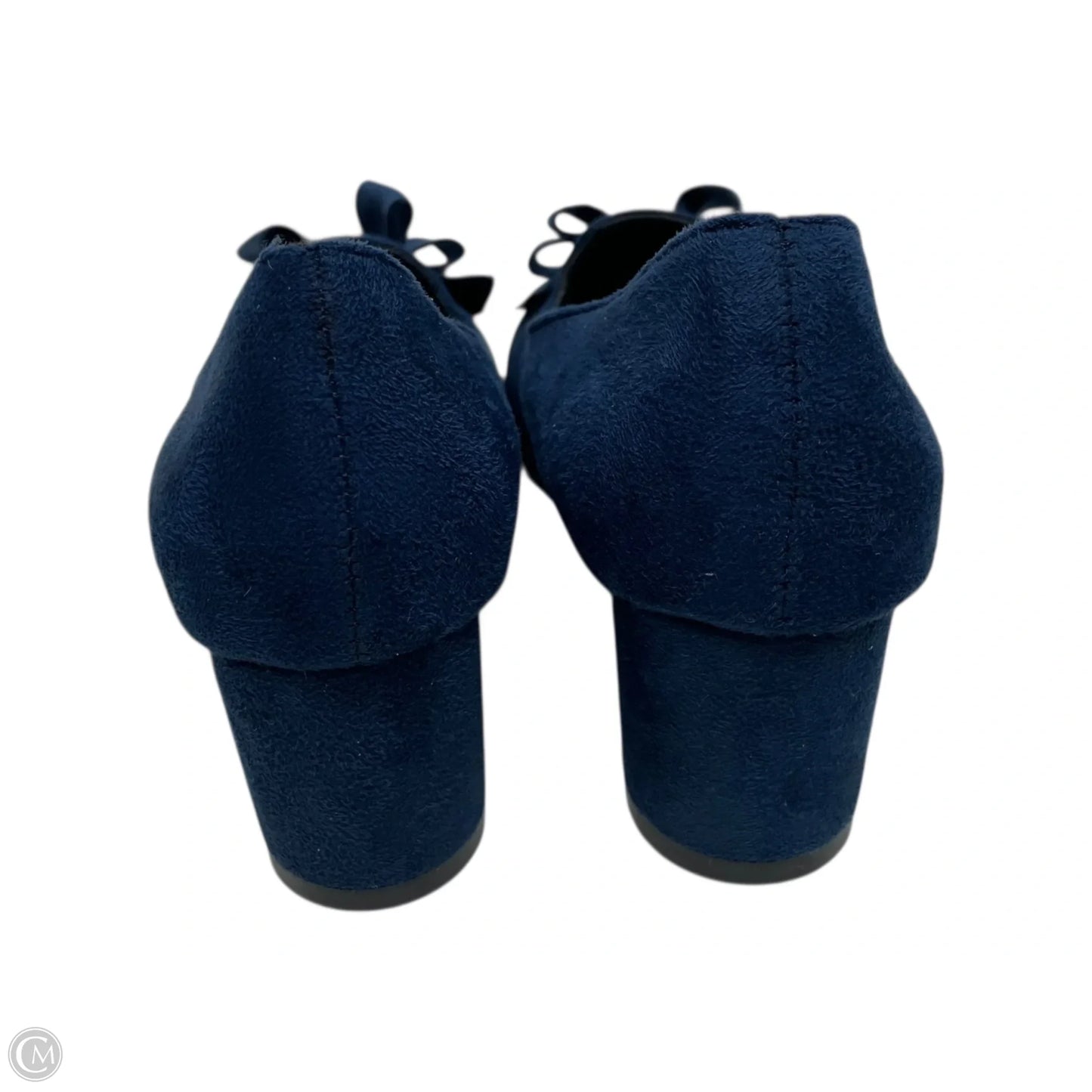 Shoes Heels Block By Clothes Mentor In Navy, Size: 8.5