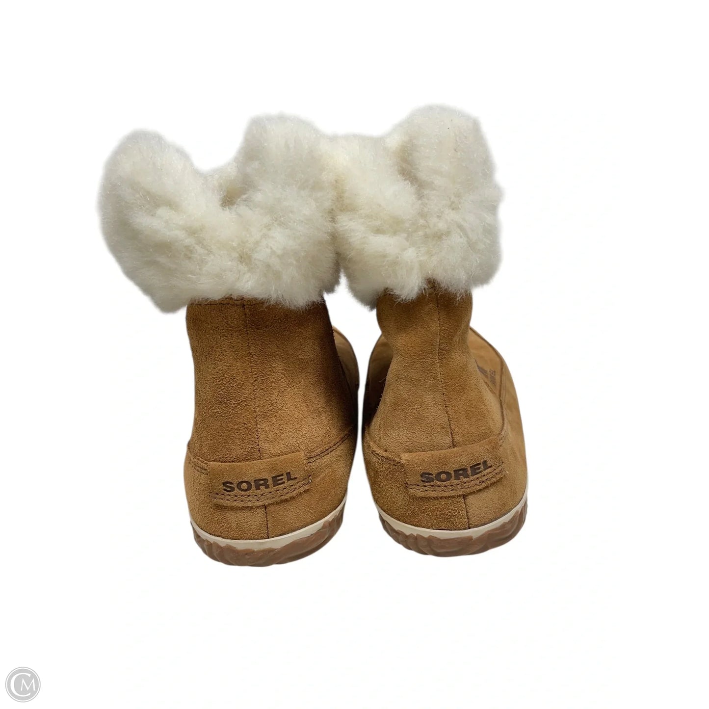 Boots Snow By Sorel In Brown & White, Size: 9.5