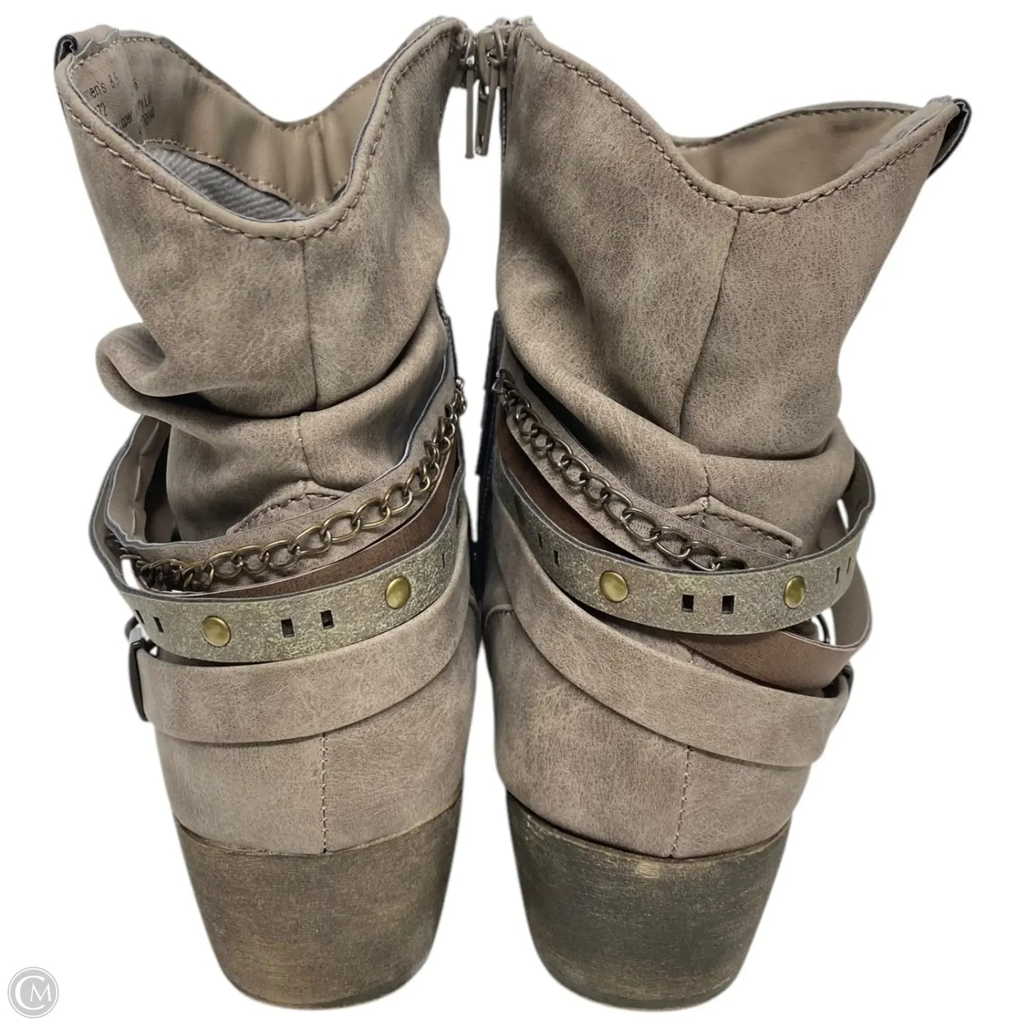 Boots Western By Clothes Mentor In Brown, Size: 8.5