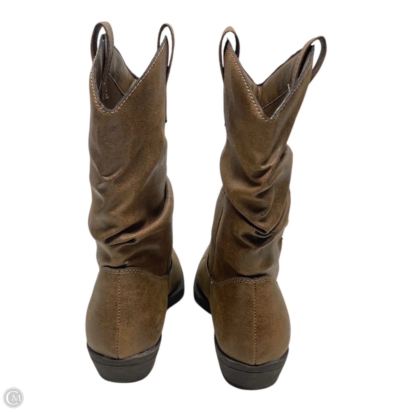 Boots Western By Style And Company In Brown, Size: 5