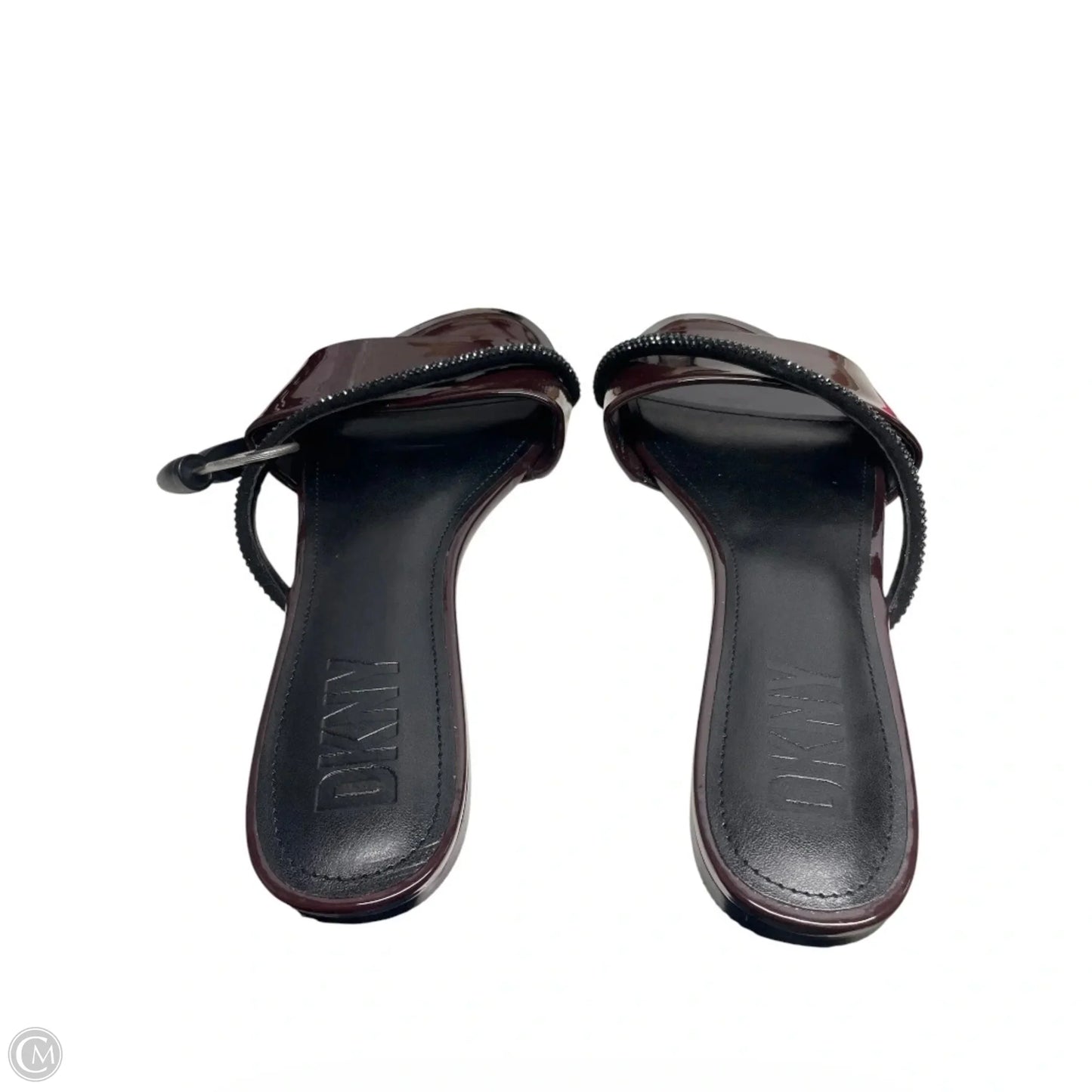 Sandals Flats By Dkny In Maroon, Size: 8