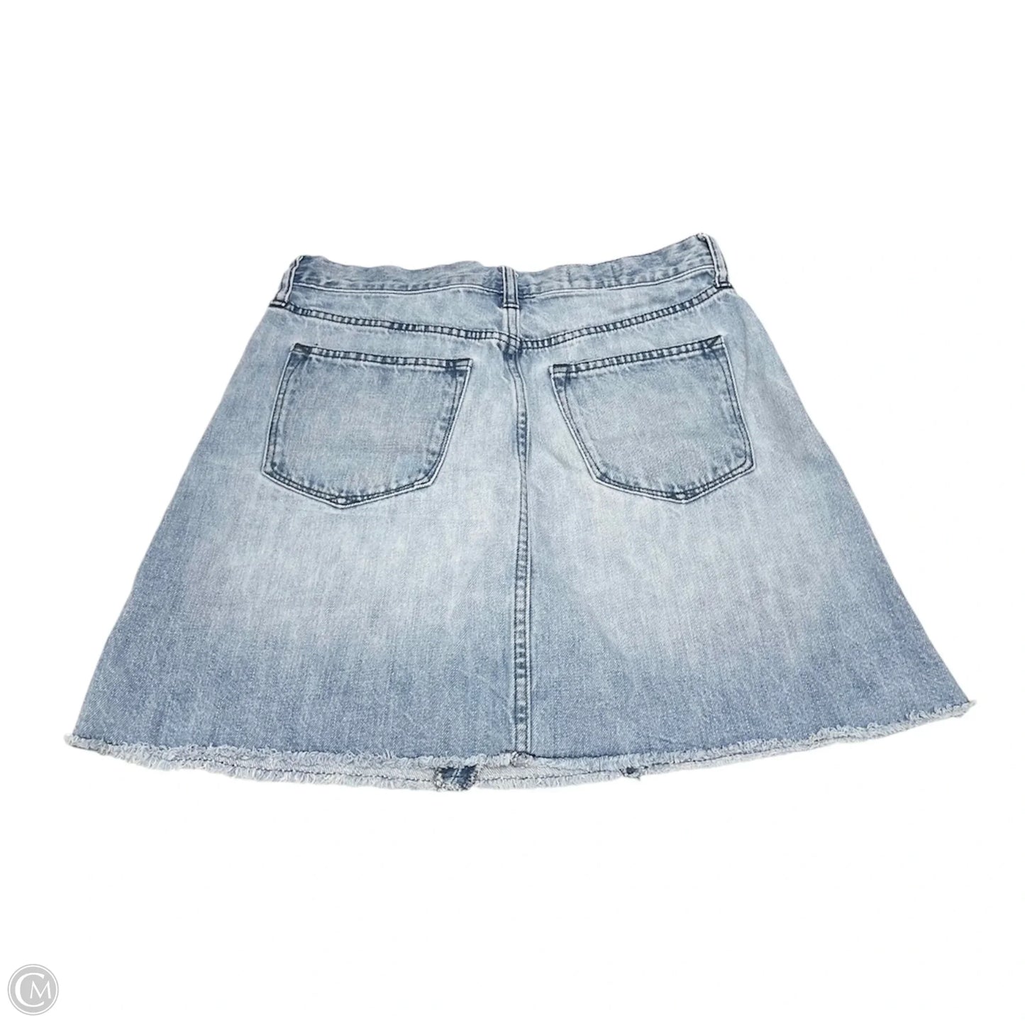 Skirt Mini & Short By Gap In Black Denim, Size: 8