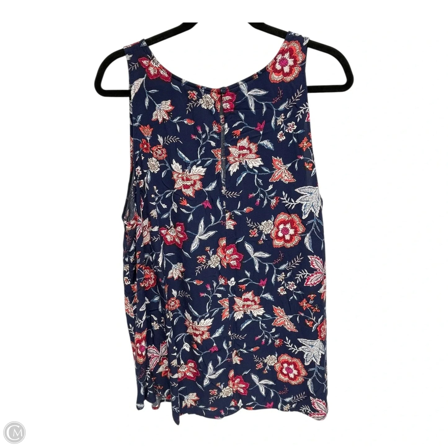 Top Sleeveless By Old Navy In Floral Print, Size: 2x
