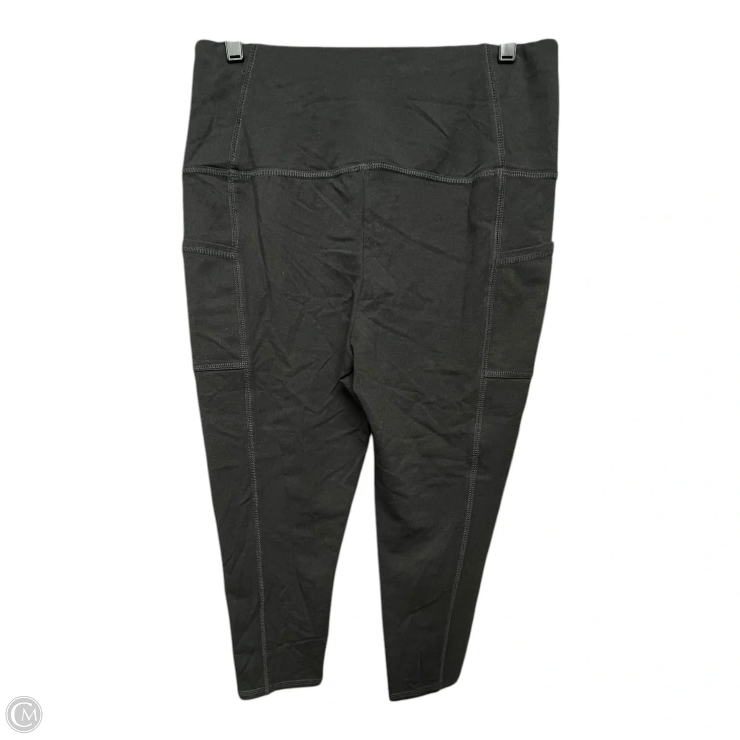 Athletic Leggings By Chicos In Black, Size: M