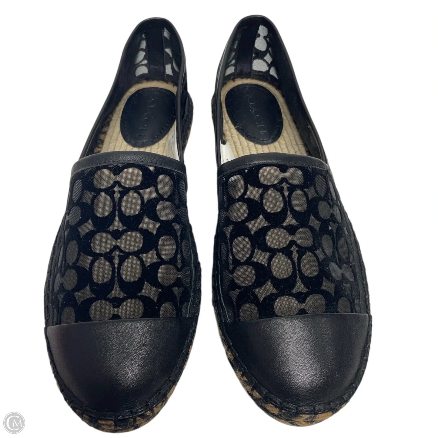 Shoes Designer By Coach In Black, Size: 9