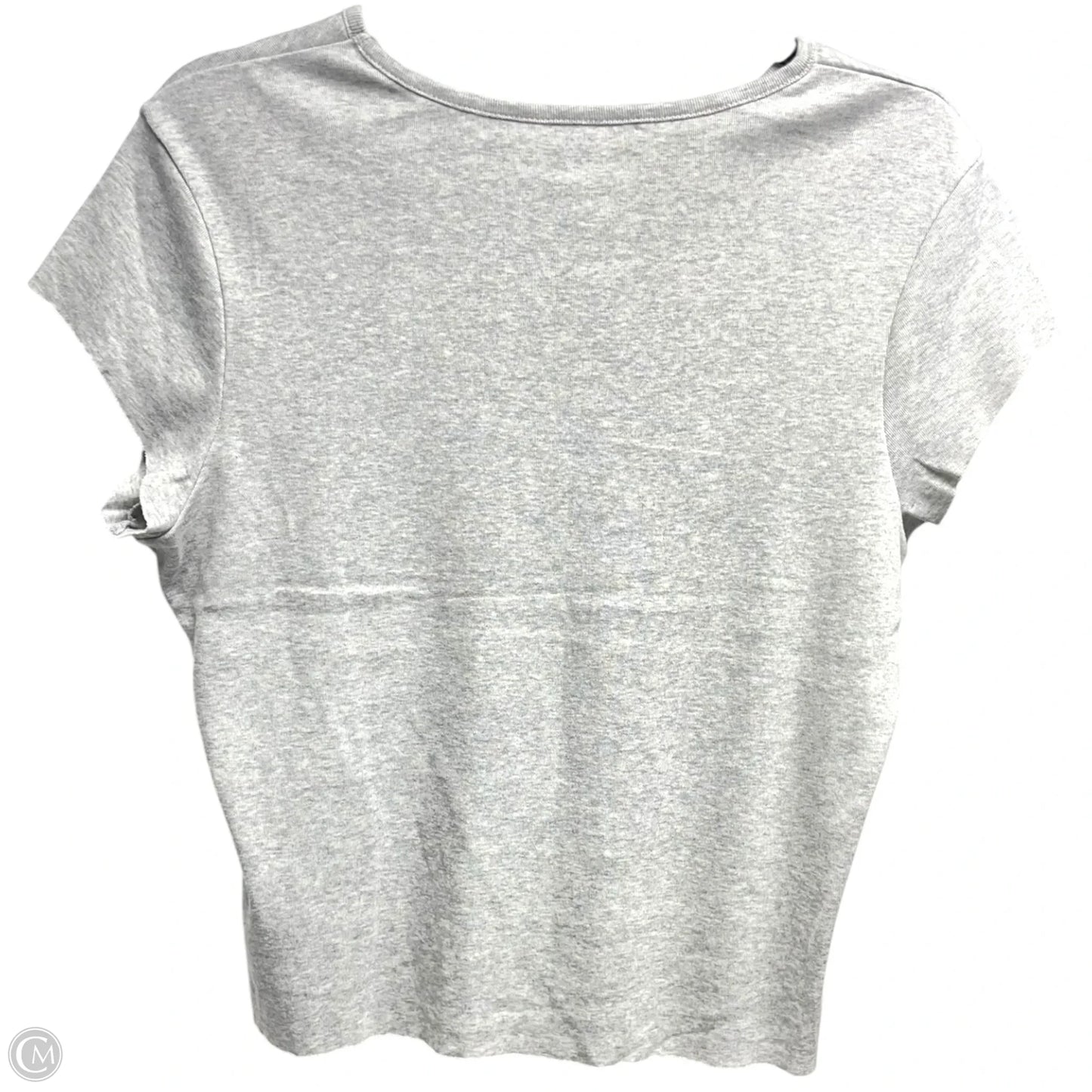 Top Short Sleeve Basic By Wild Fable In Grey, Size: Xl