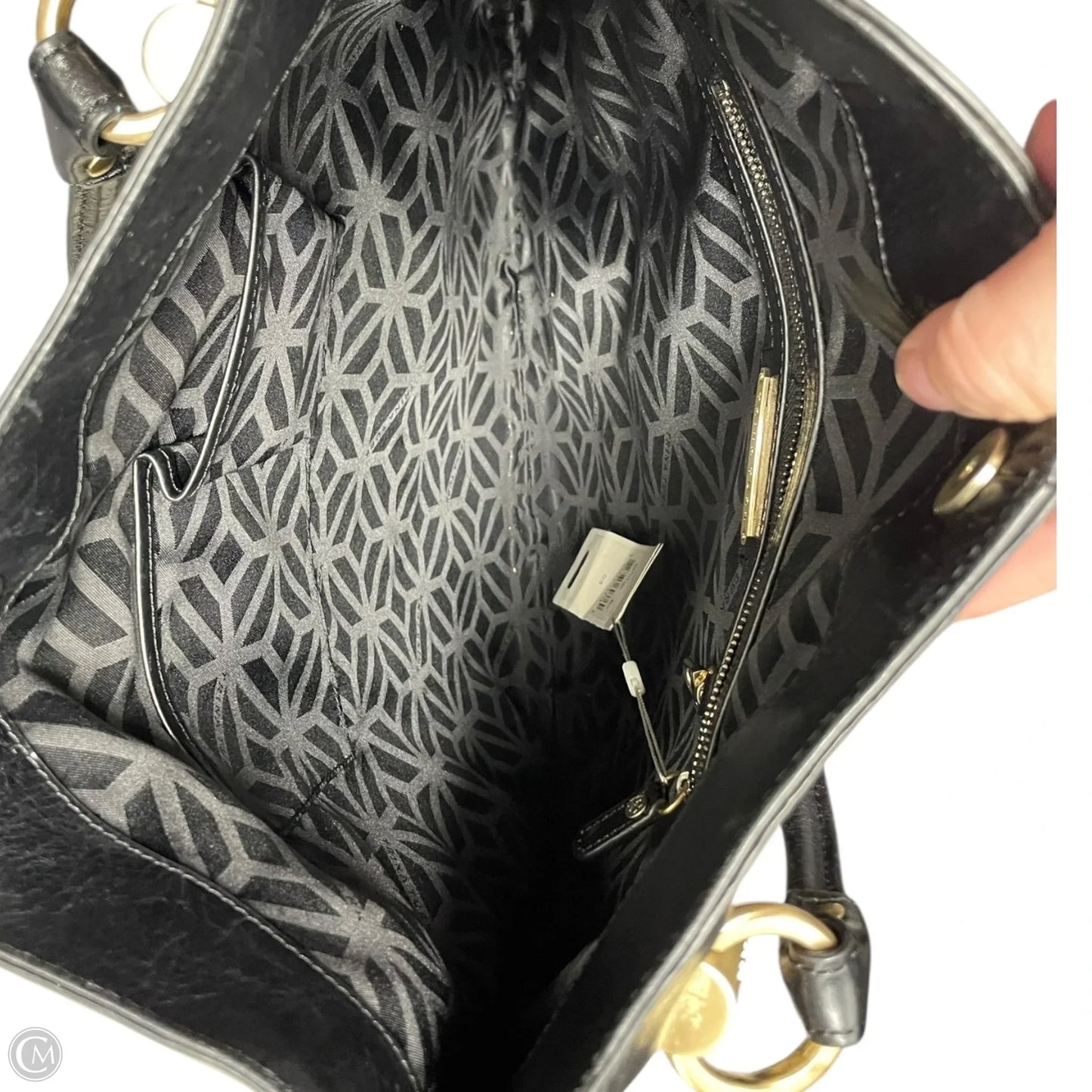 Handbag Leather By Trina Turk, Size: Large