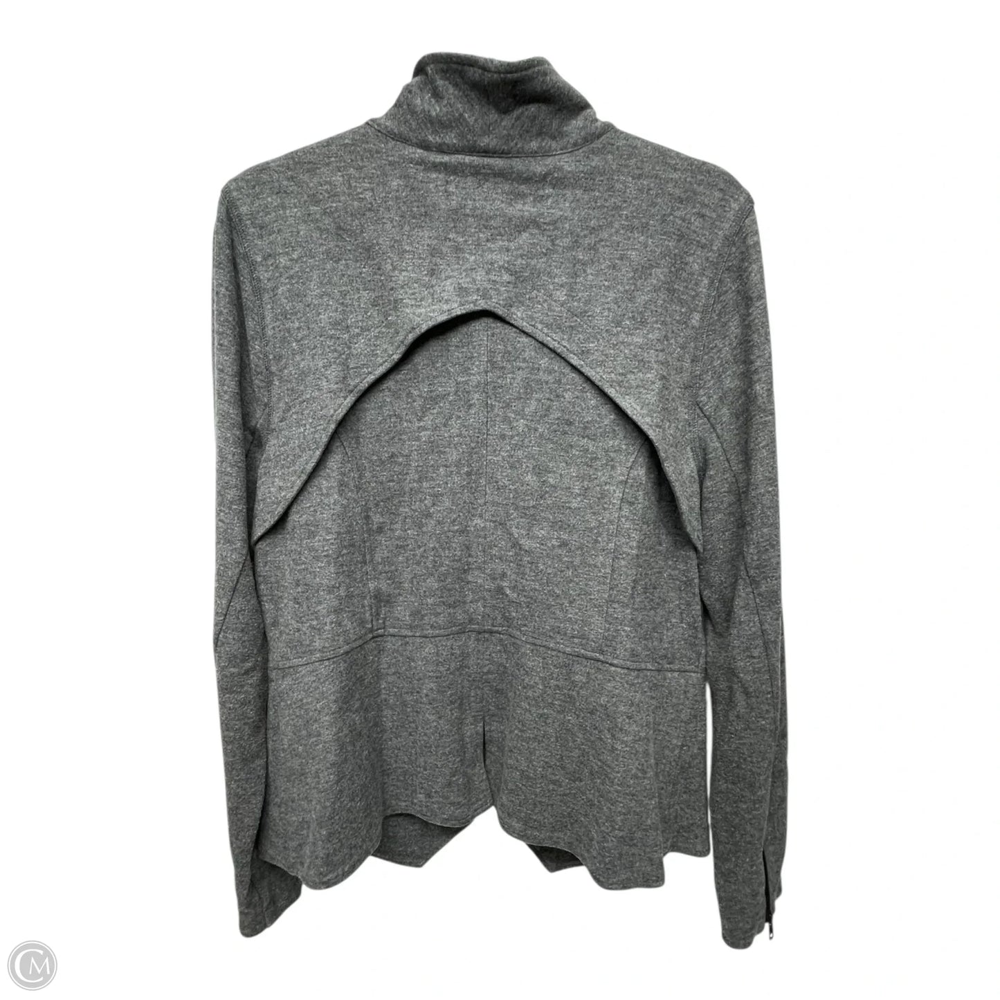 Jacket Moto By Cabi In Grey, Size: L