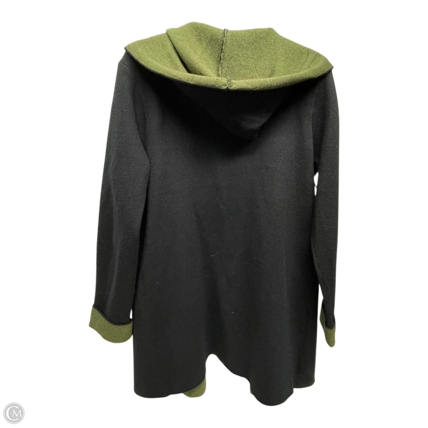 Cardigan By OLIVER In Black & Green, Size: M