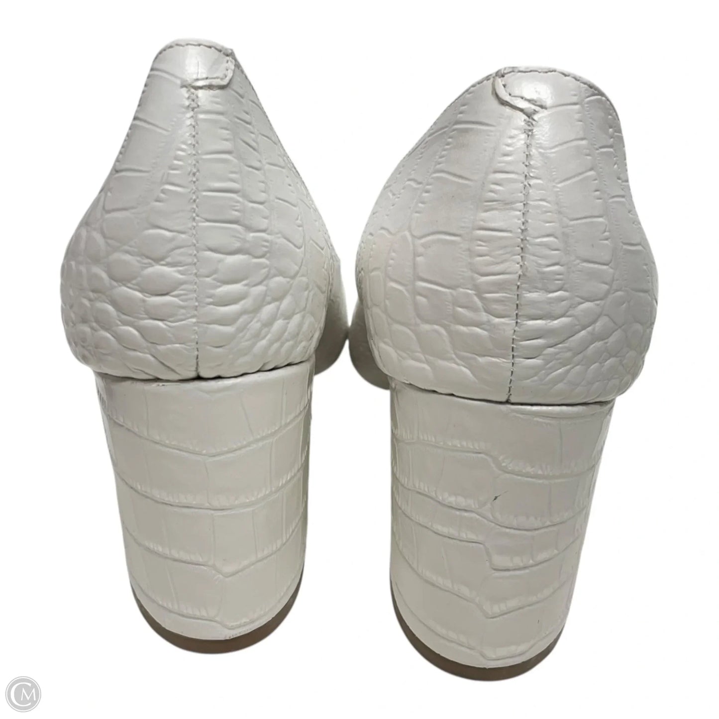 Shoes Heels Block By Steve Madden In White, Size: 9.5