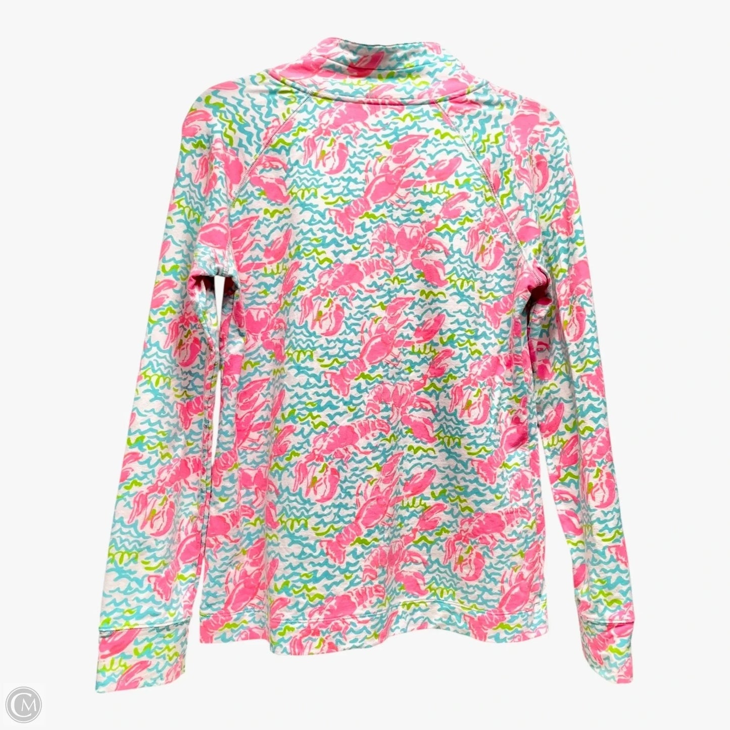 Jacket Designer By Lilly Pulitzer In Blue & Pink, Size: M
