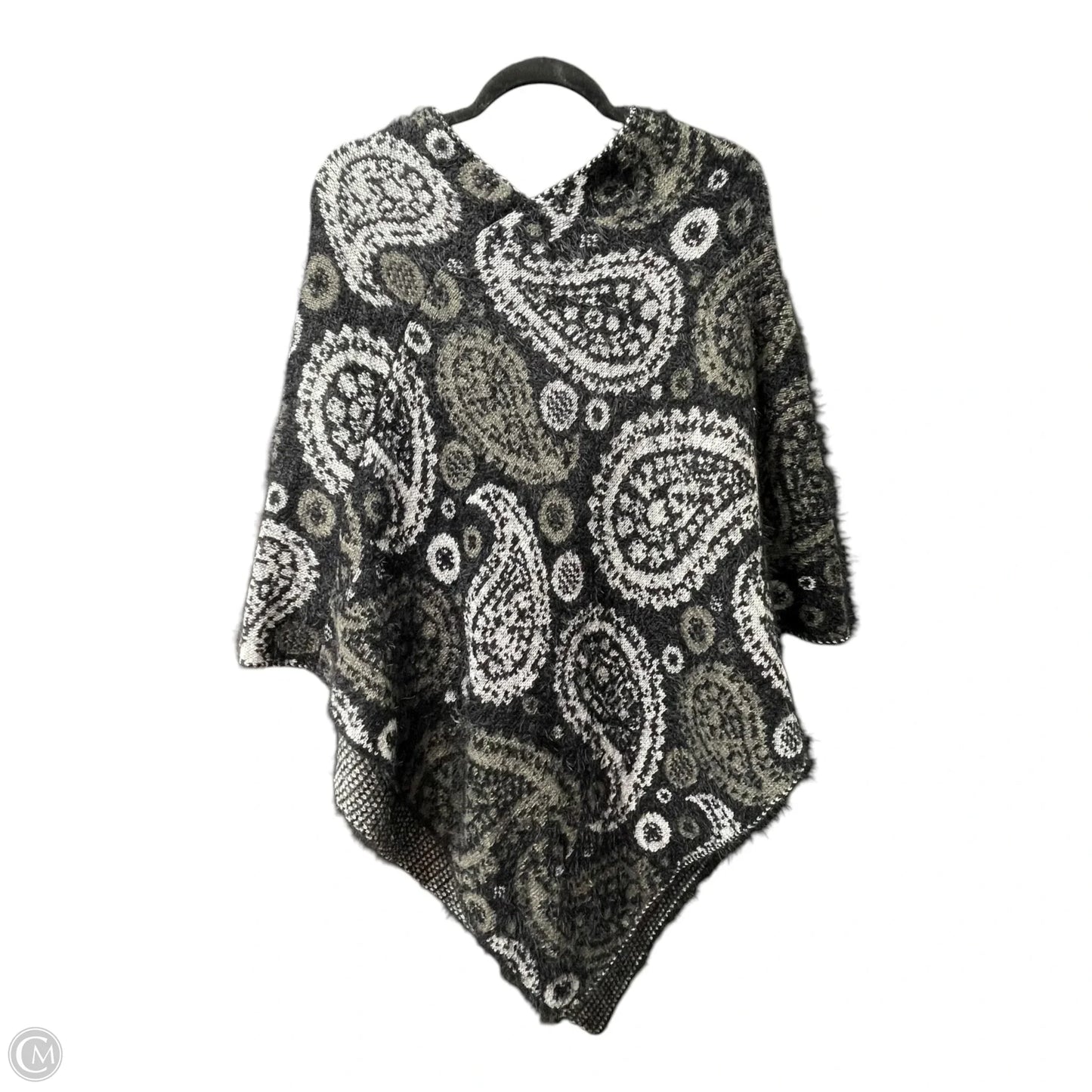 Poncho By Do Everything In Love In Black, Size: Osfm