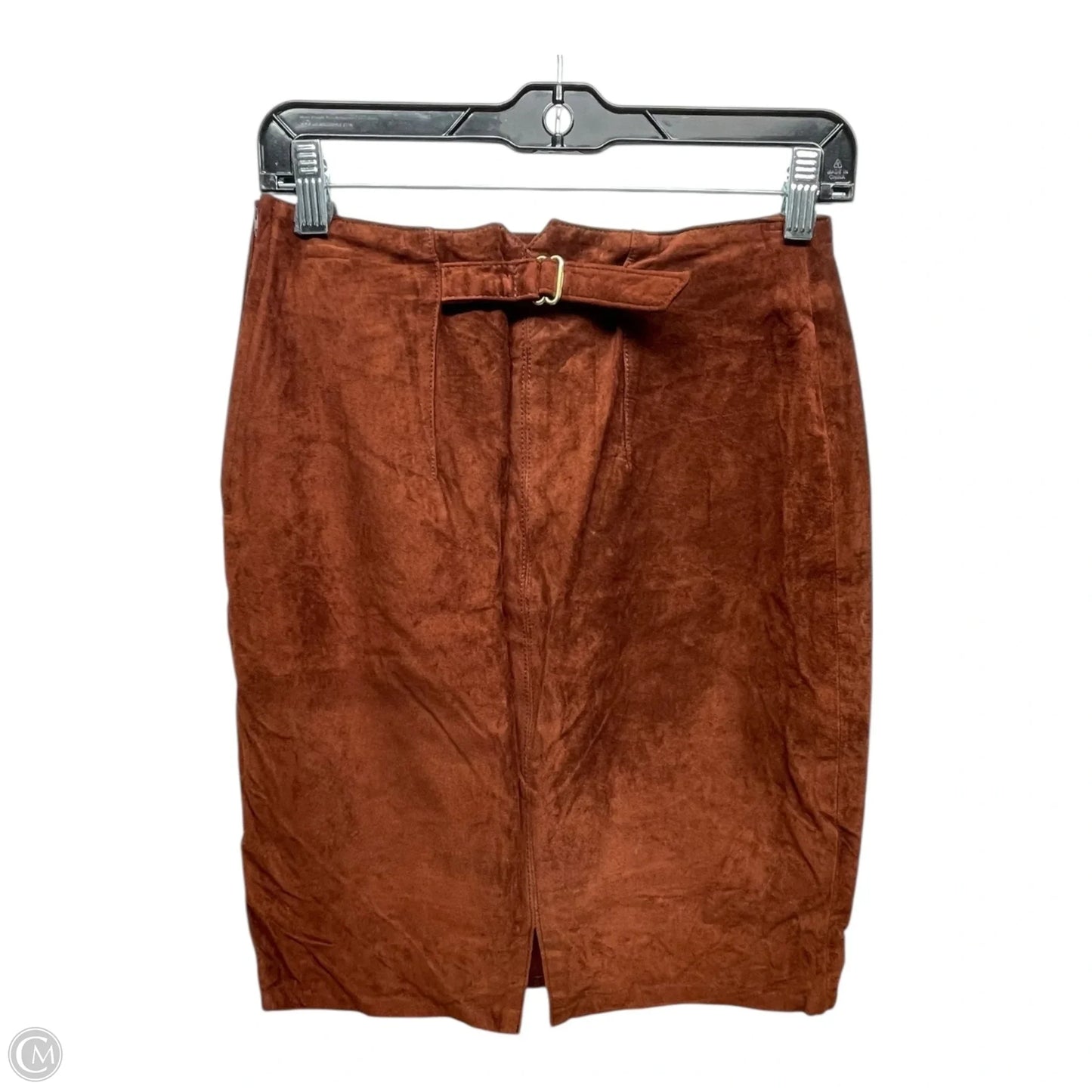 Skirt Mini & Short By Banana Republic In Copper, Size: 6