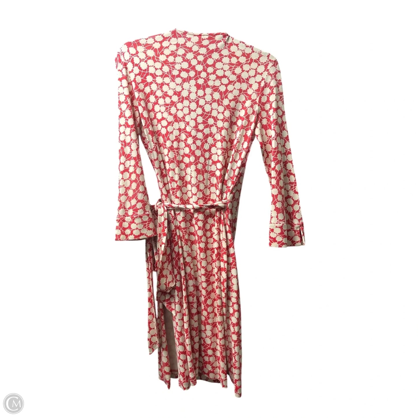 Dress Designer By Diane Von Furstenberg In Red & White, Size: 6