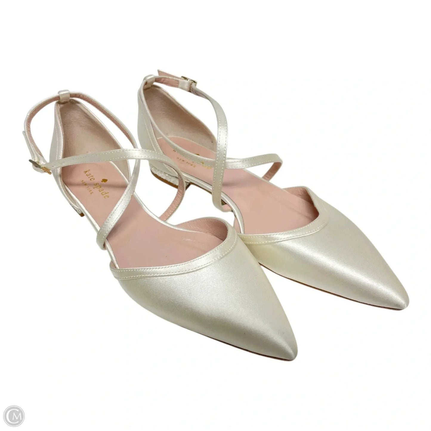 Shoes Designer By Kate Spade In Ivory, Size: 6.5