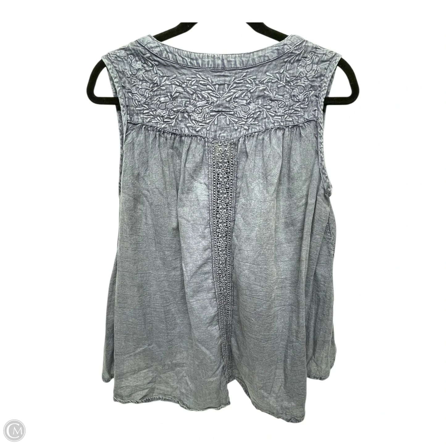 Top Sleeveless By Rachel Zoe In Blue, Size: S