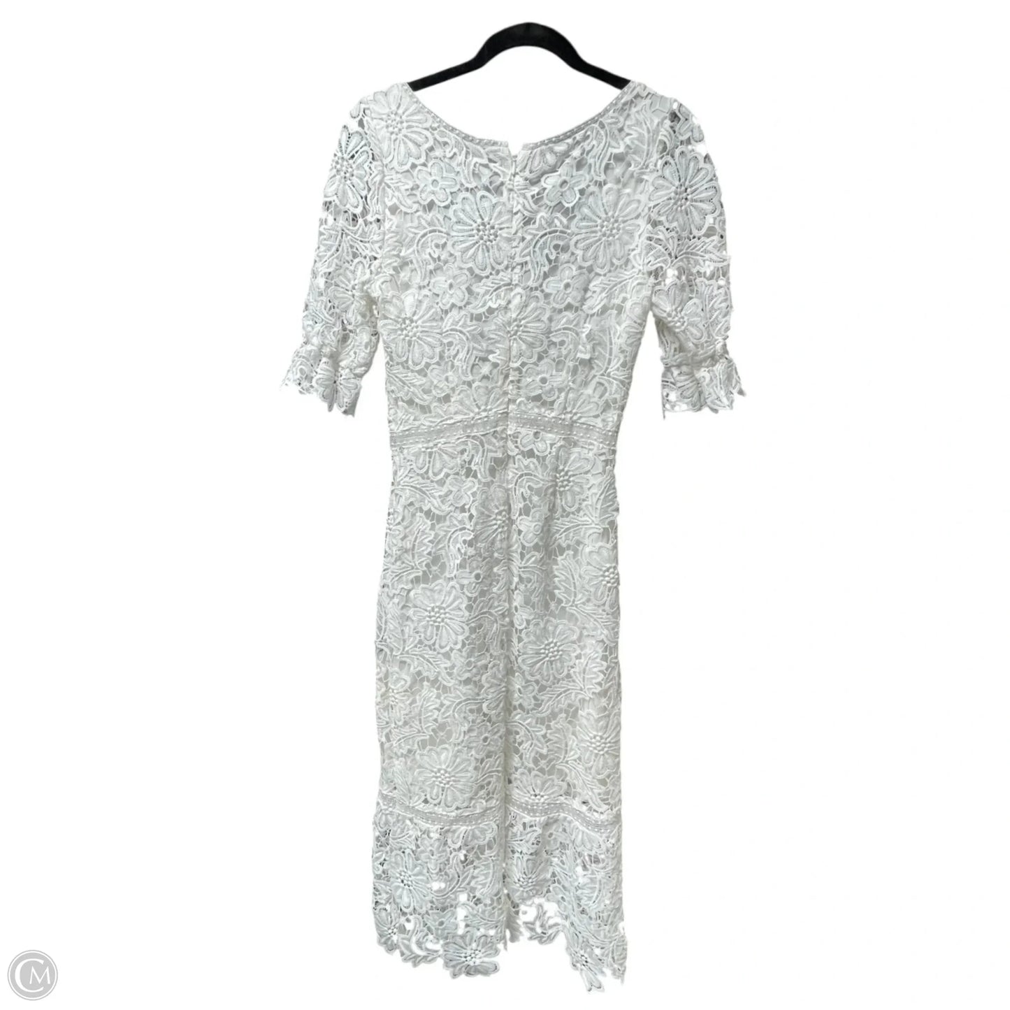 Dress Casual Midi By Bb Dakota In White, Size: Xs