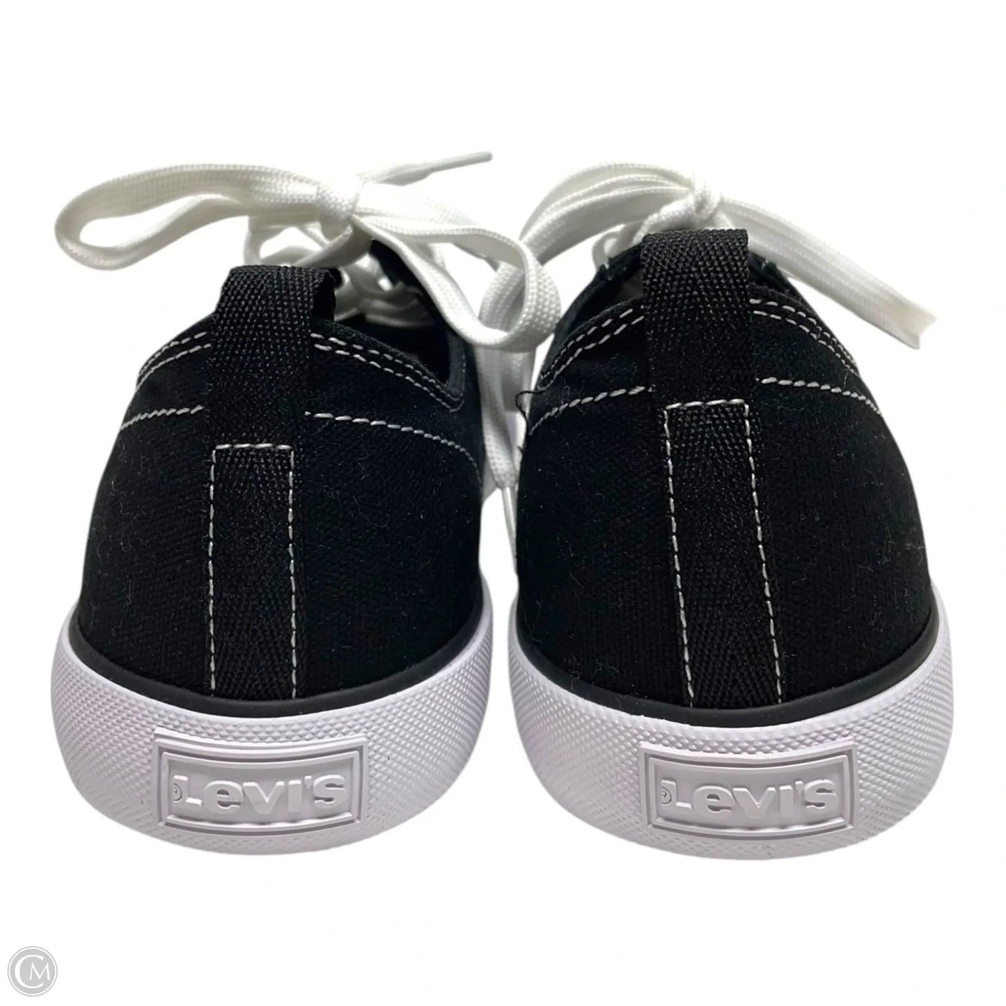 Shoes Sneakers By Levis In Black, Size: 9