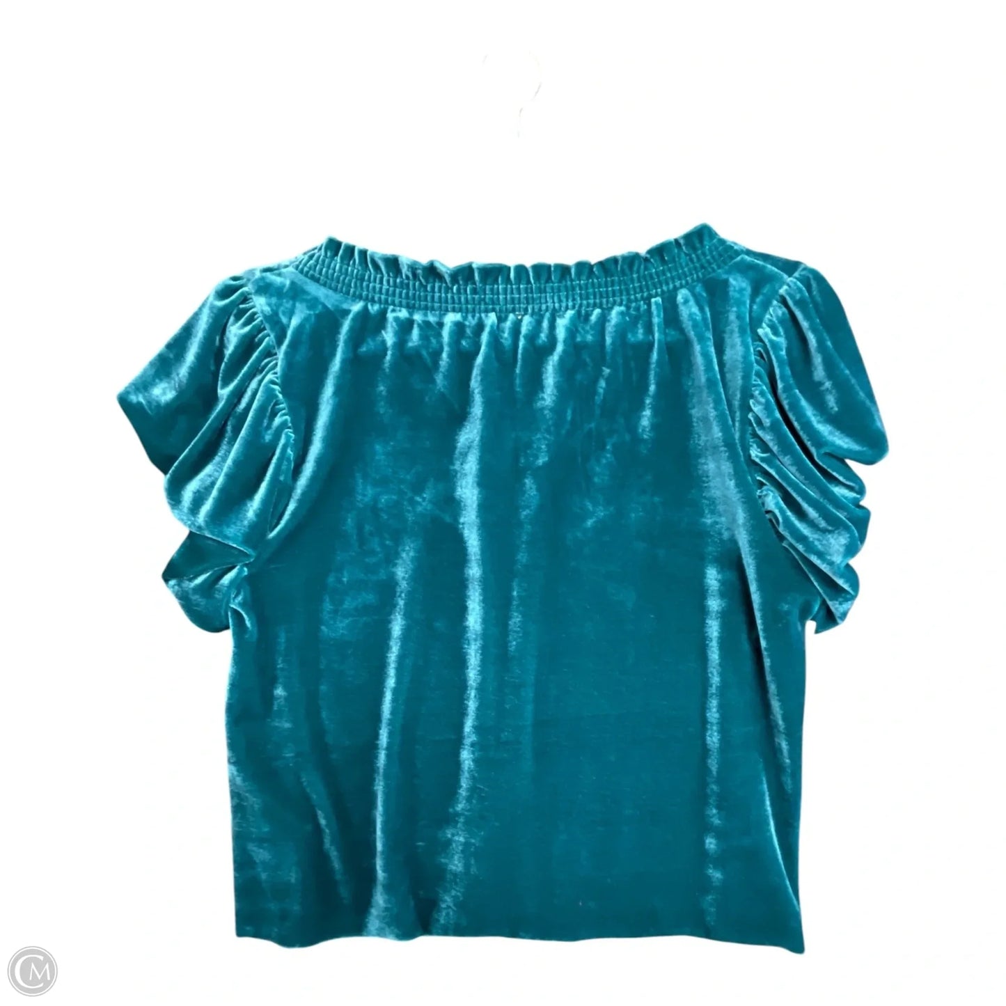 Top Short Sleeve By Free People In Blue, Size: Xs