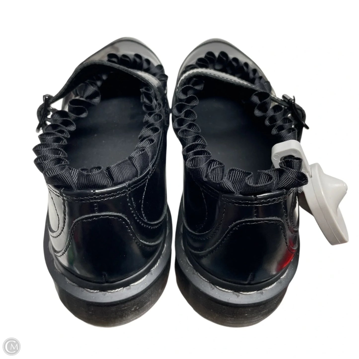 Shoes Flats By Dr Martens In Black, Size: 8