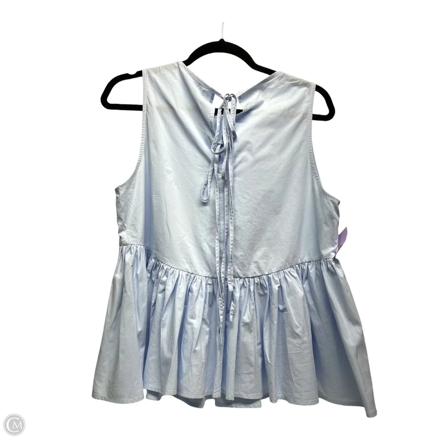Top Sleeveless By URBAN REVIVO In Blue, Size: L