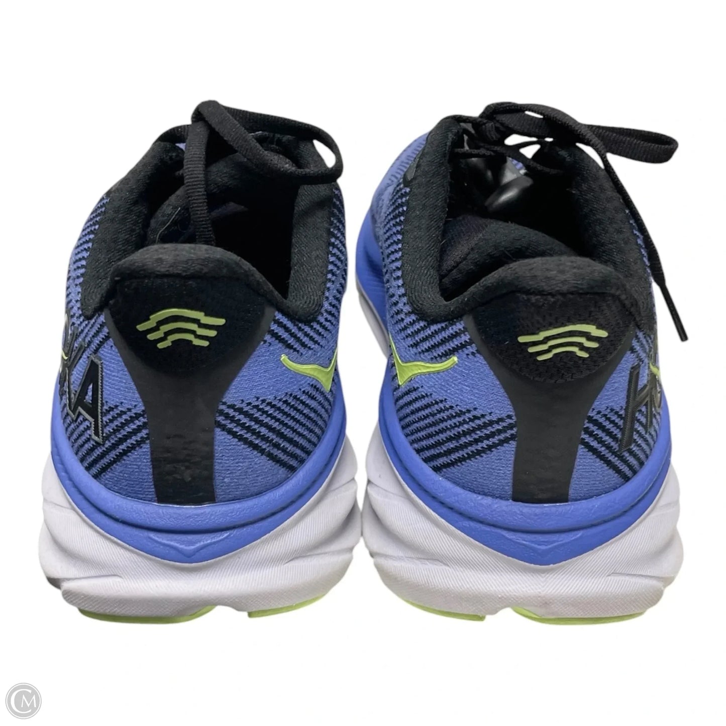 Shoes Athletic By Hoka In Black & Blue, Size: 8