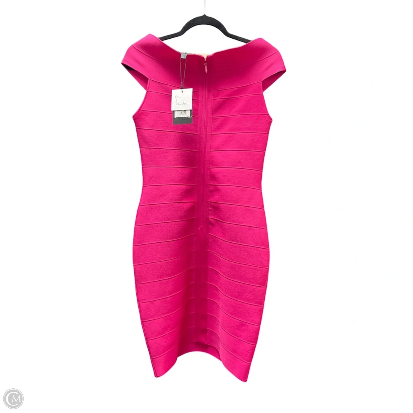 Dress Casual Short By Nicole By Nicole Miller In Pink, Size: S