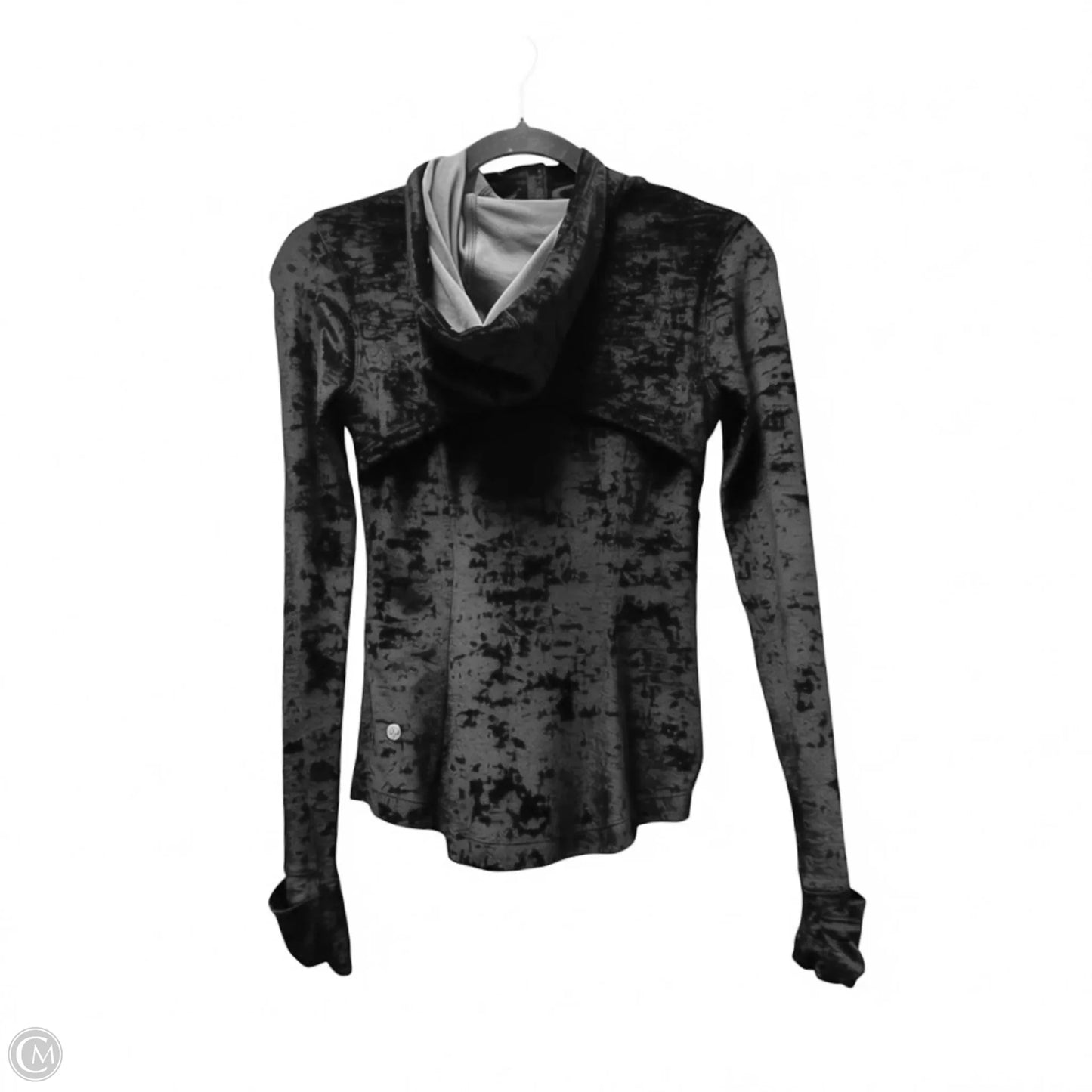 Athletic Jacket By Lululemon In Black, Size: 0