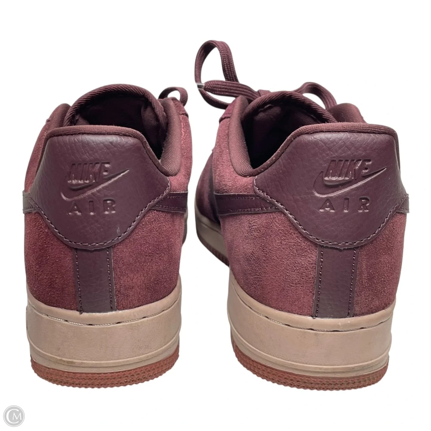 Shoes Sneakers By Nike In Maroon, Size: 10