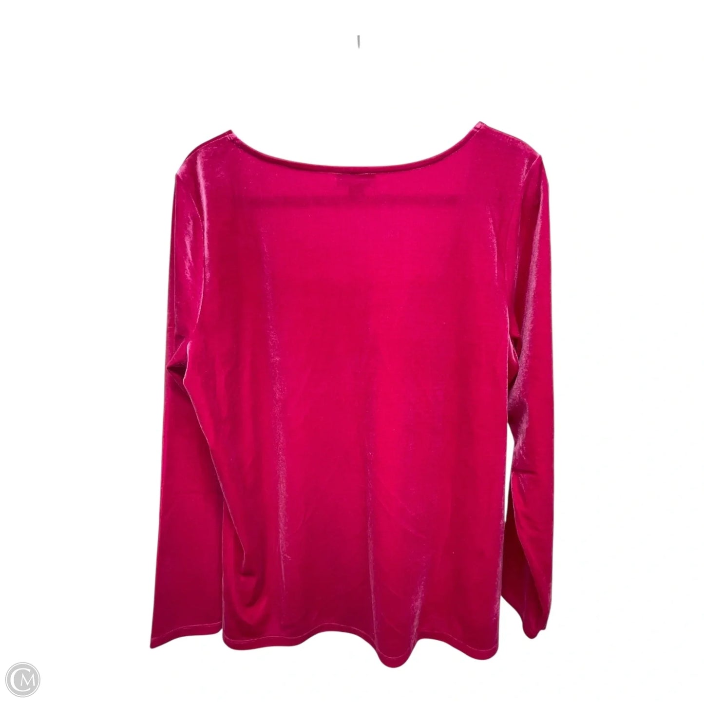 Top Long Sleeve By Halogen In Pink, Size: Xl
