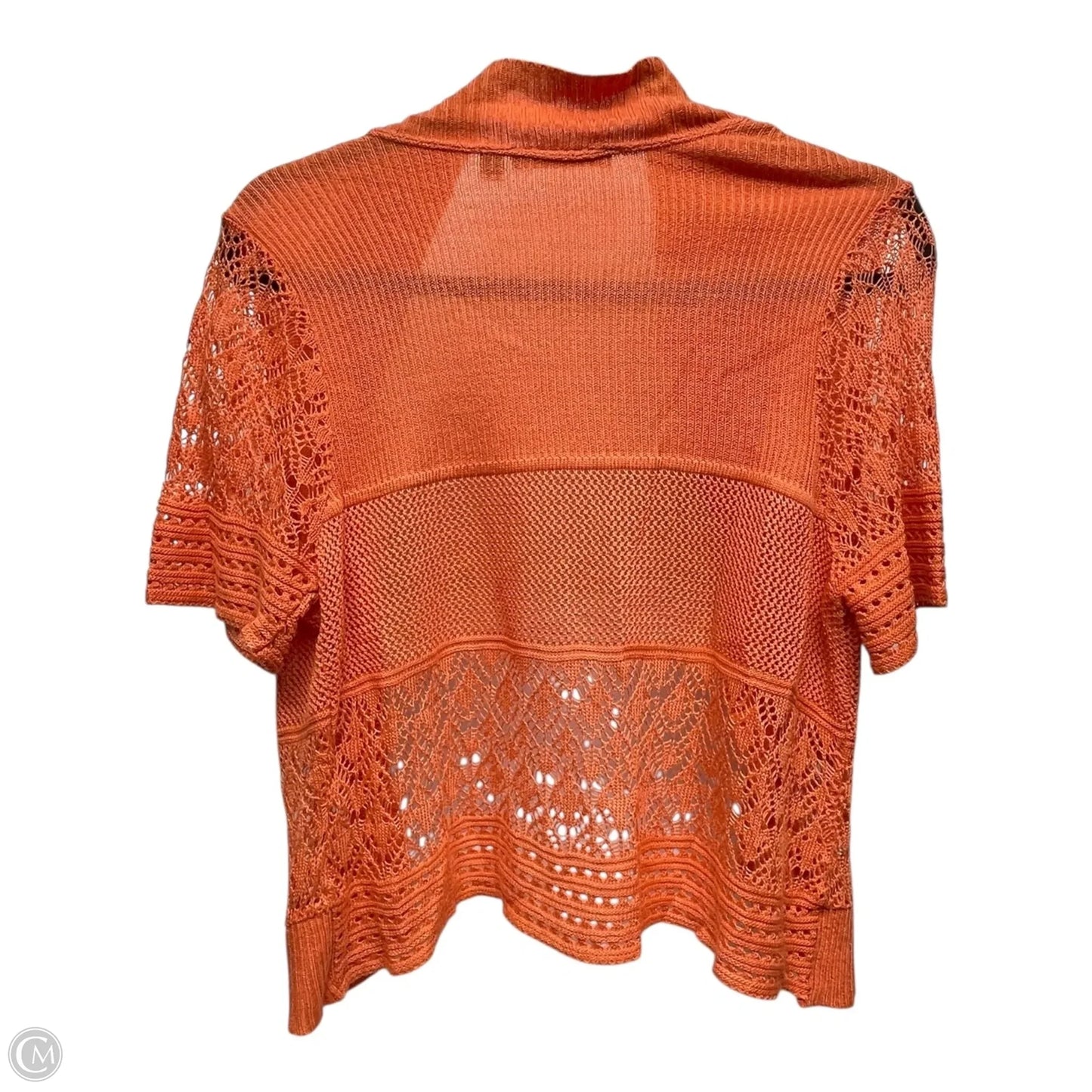 Cardigan By Ny Collection In Orange, Size: M