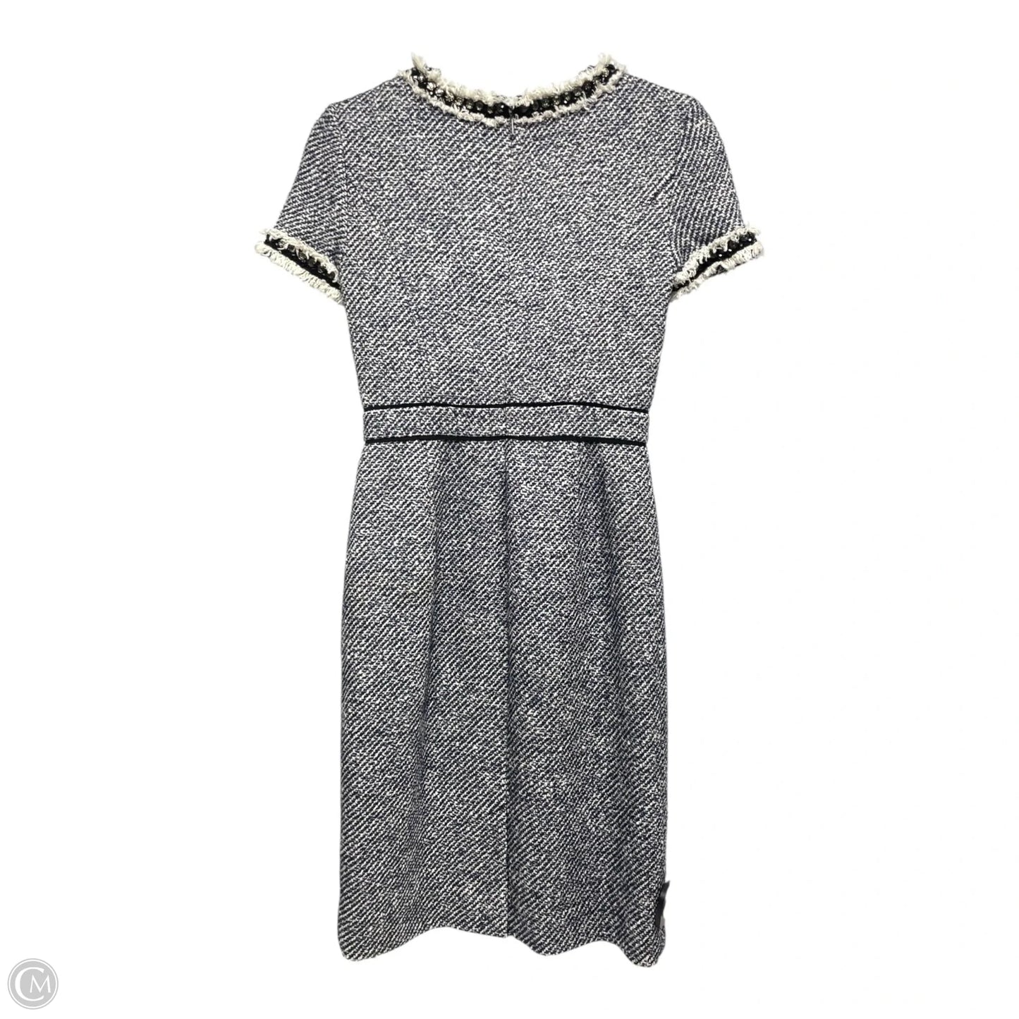 Dress Designer By Tory Burch In Blue & White, Size: 0