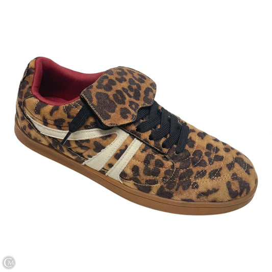Shoes Sneakers By Steve Madden In Animal Print, Size: 9