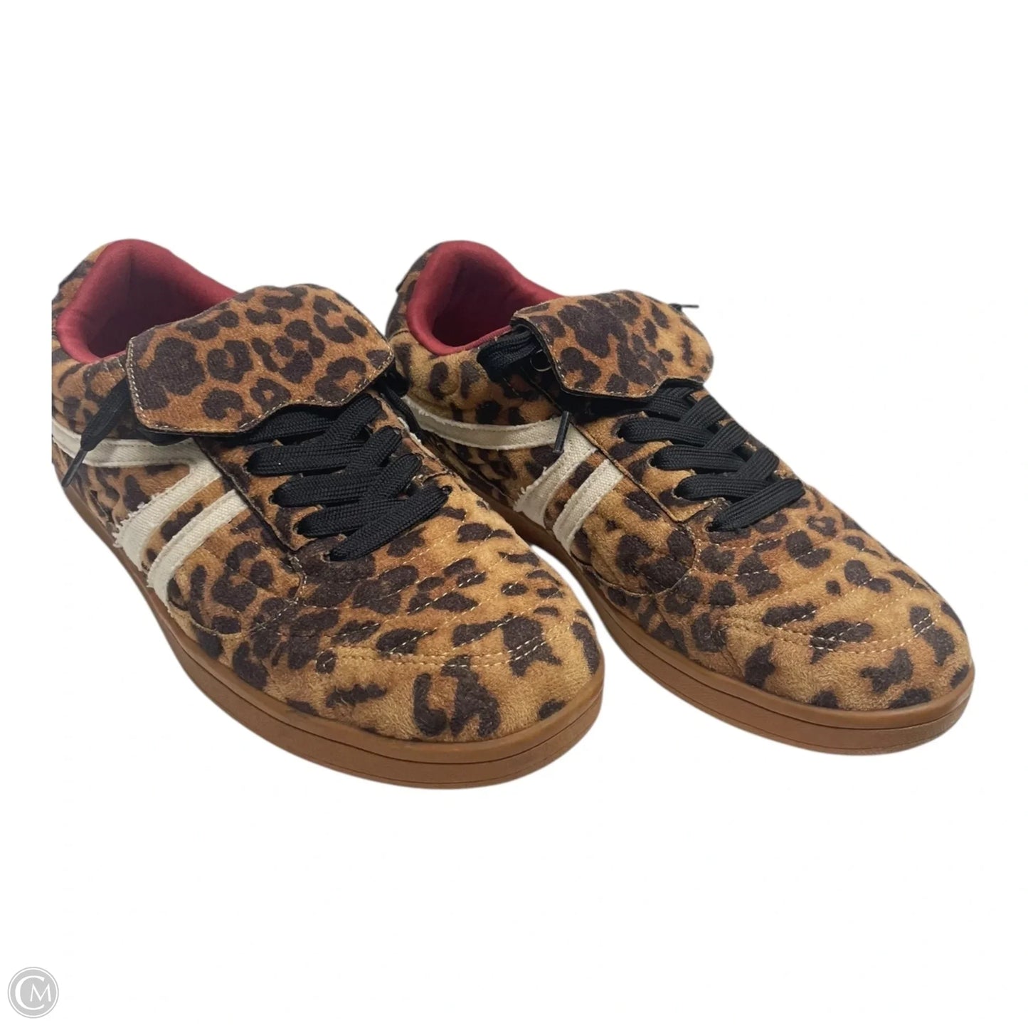 Shoes Sneakers By Steve Madden In Animal Print, Size: 9