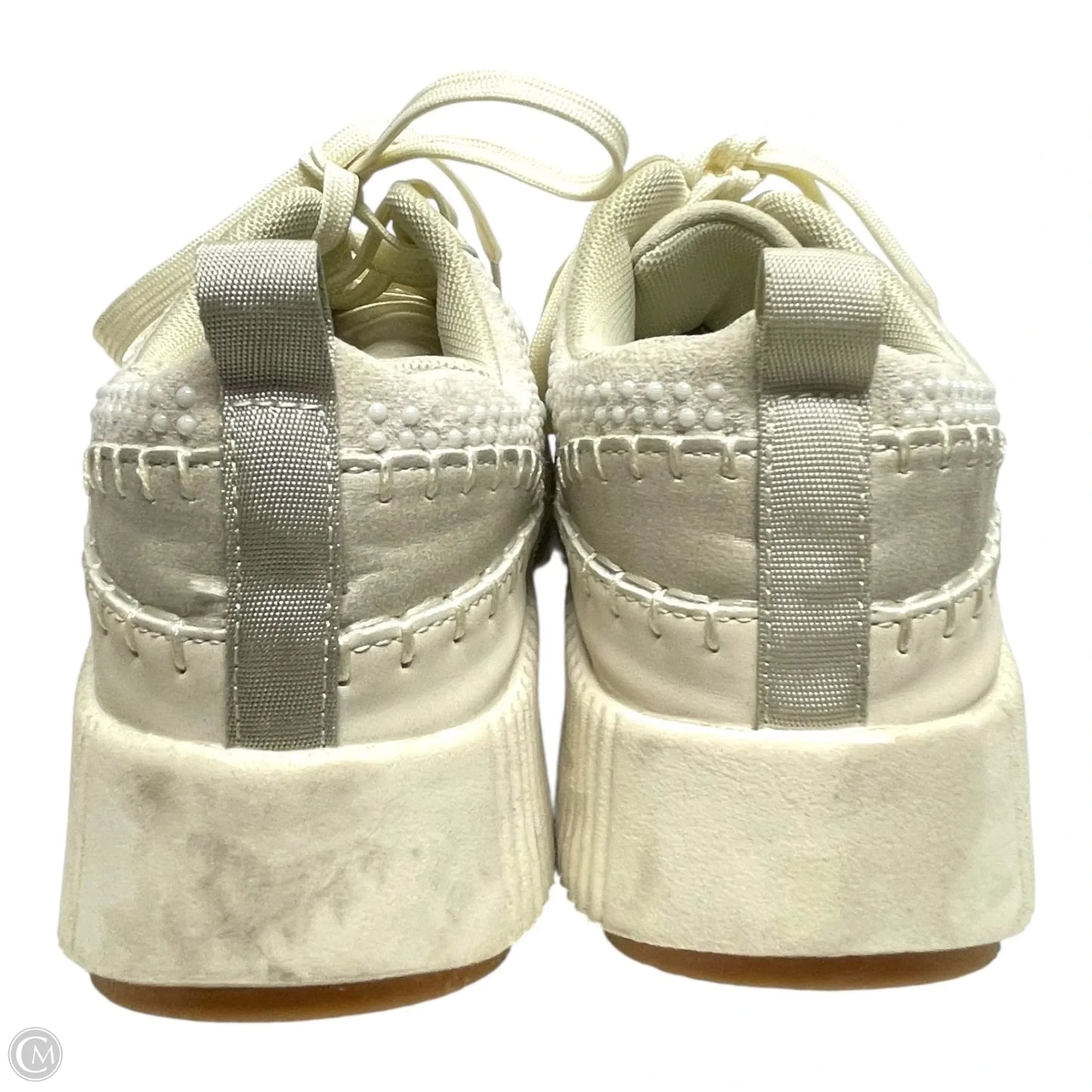 Shoes Sneakers By Nicole Miller In Ivory, Size: 7.5