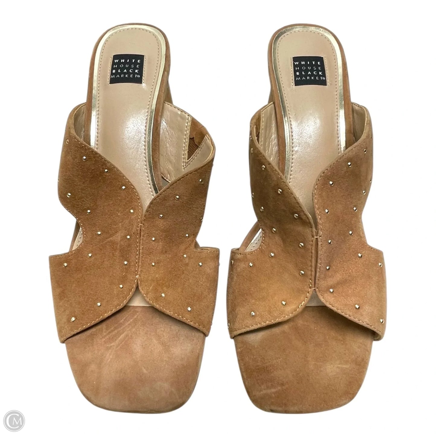 Shoes Heels Block By White House Black Market In Tan, Size: 9.5