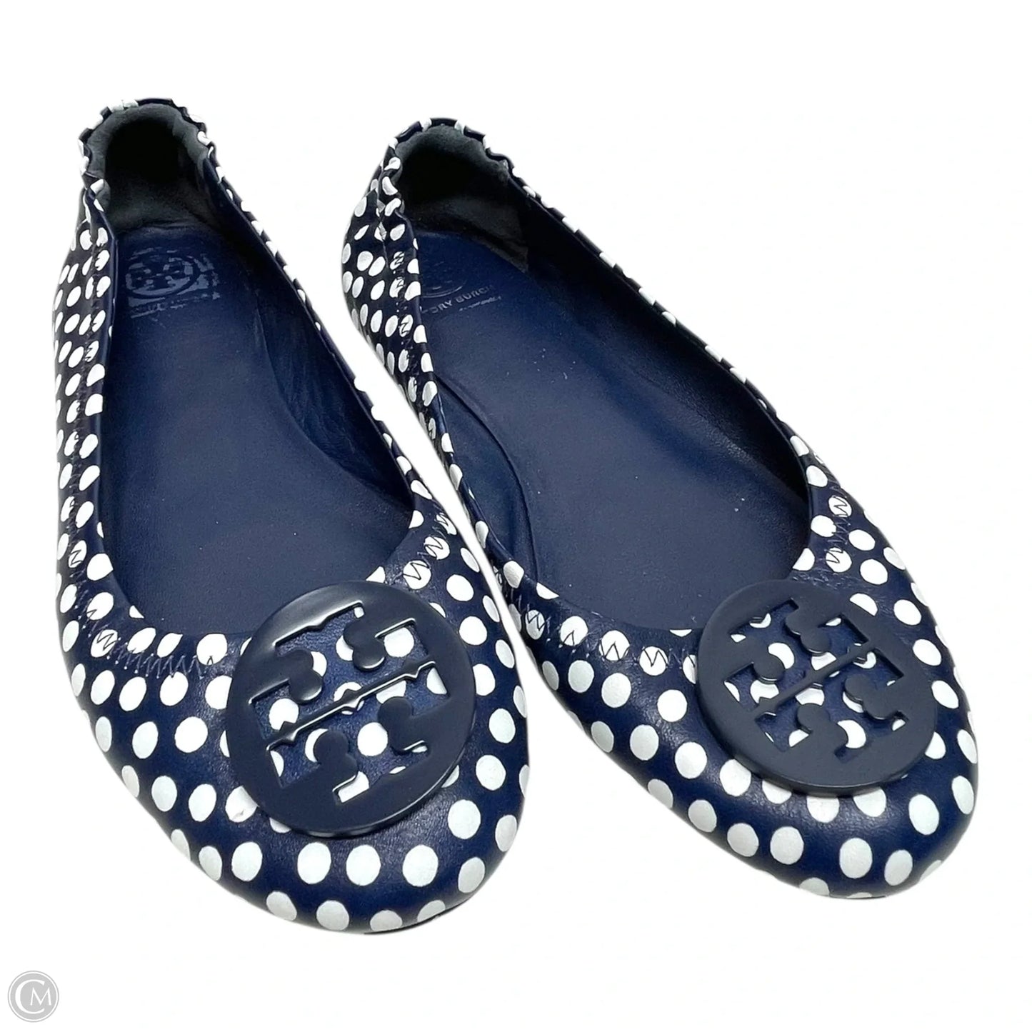 Shoes Designer By Tory Burch In Polkadot Pattern, Size: 9