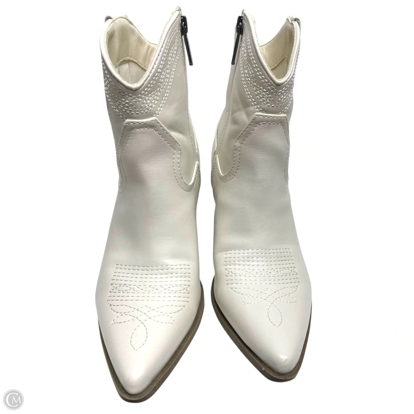 Boots Western By Indigo Rd In Ivory, Size: 7