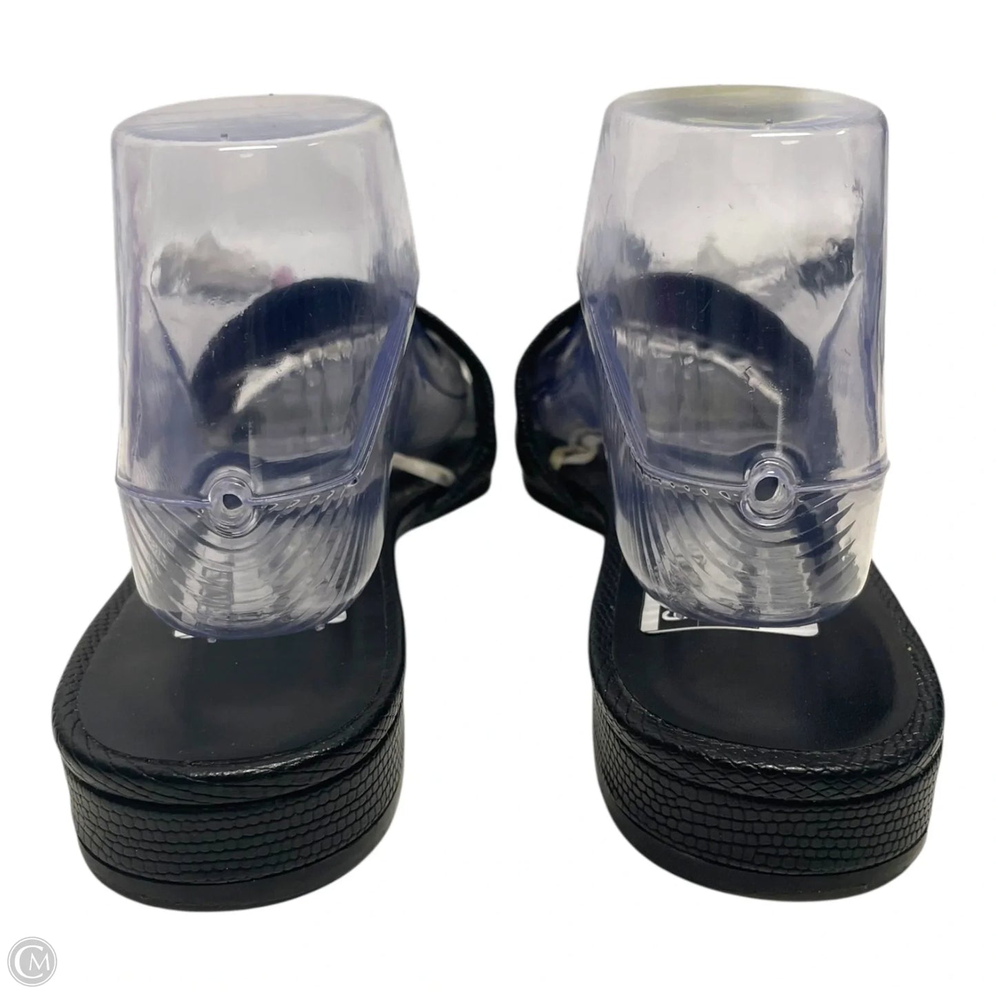 Sandals Heels Block By A New Day In Black, Size: 8.5