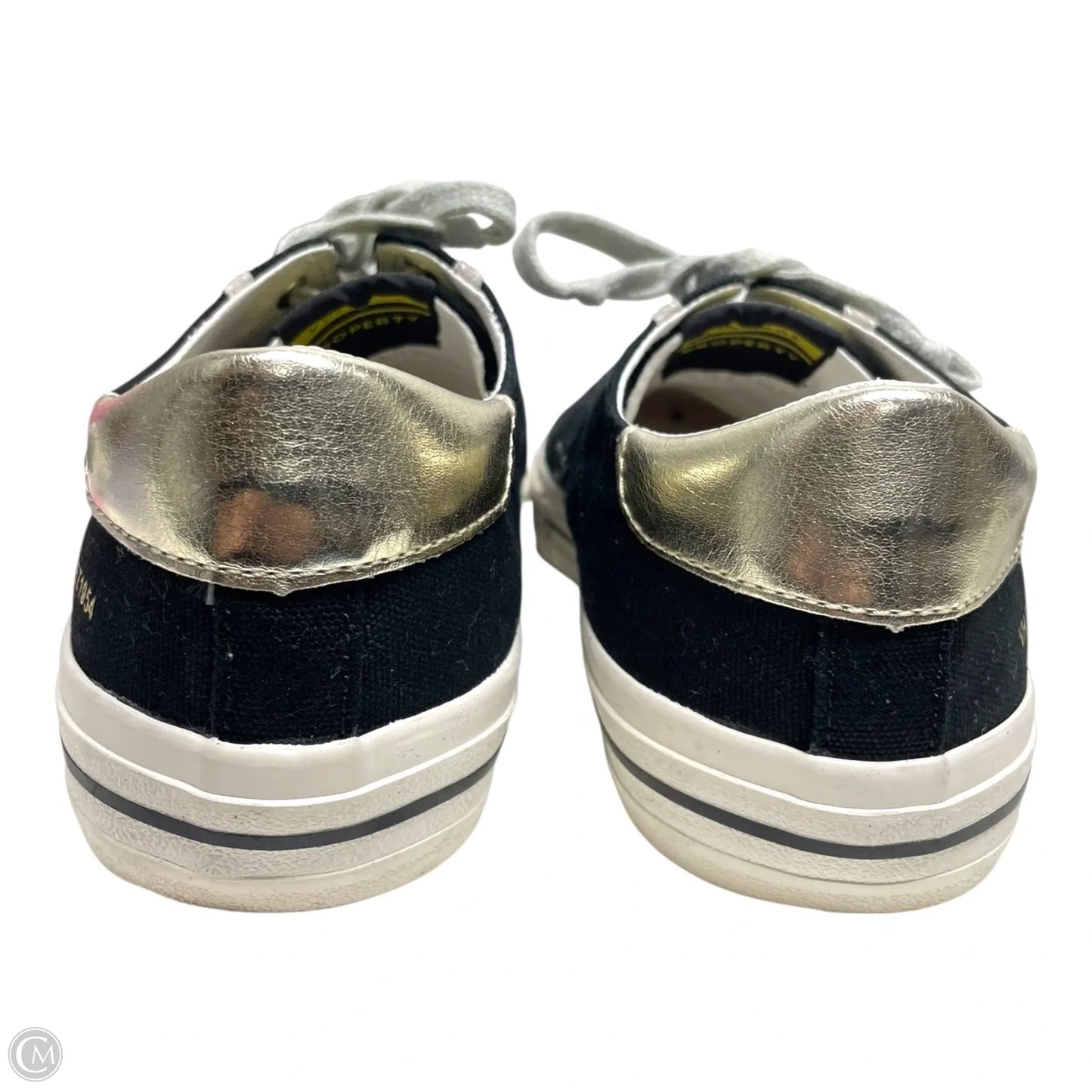 Shoes Sneakers By Vintage Havana In Black & White, Size: 8