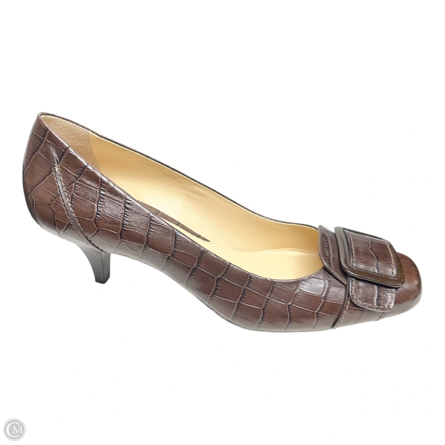 Shoes Heels Kitten By Cole-haan In Brown, Size: 10